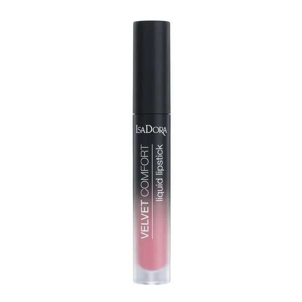 IsaDora IsaDora Velvet Comfort Liquid Lipstick 54 Pink Blossom - Läppstift