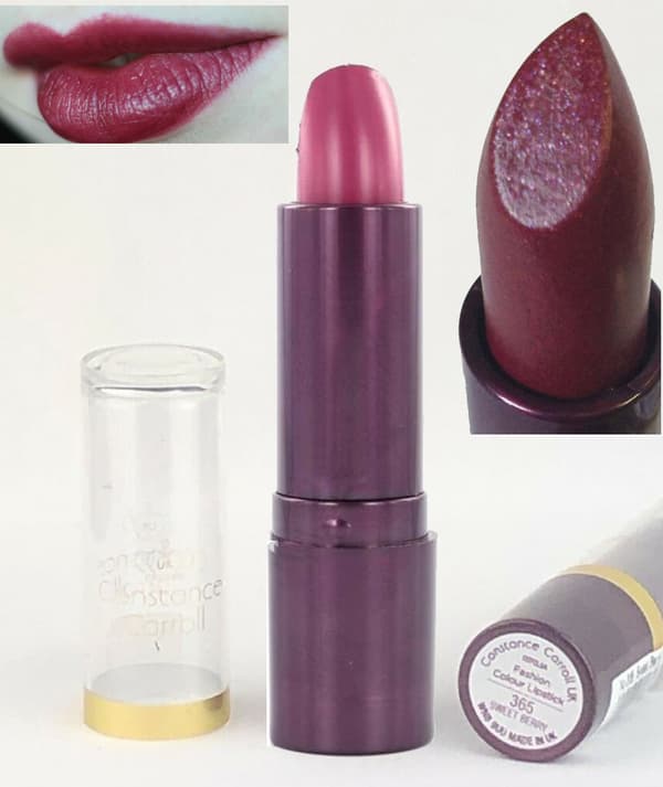 Constance Carroll UK Fashion Colour Lipstick - 365 Sweet Berry