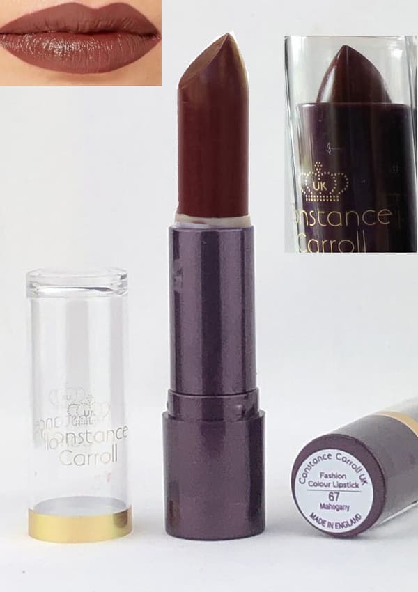 Constance Carroll UK Fashion Colour Lipstick - 67 Mahogany