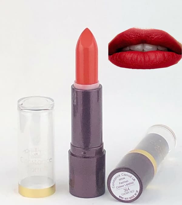 Constance Carroll UK Fashion Colour Lipstick -364 Cherry Red