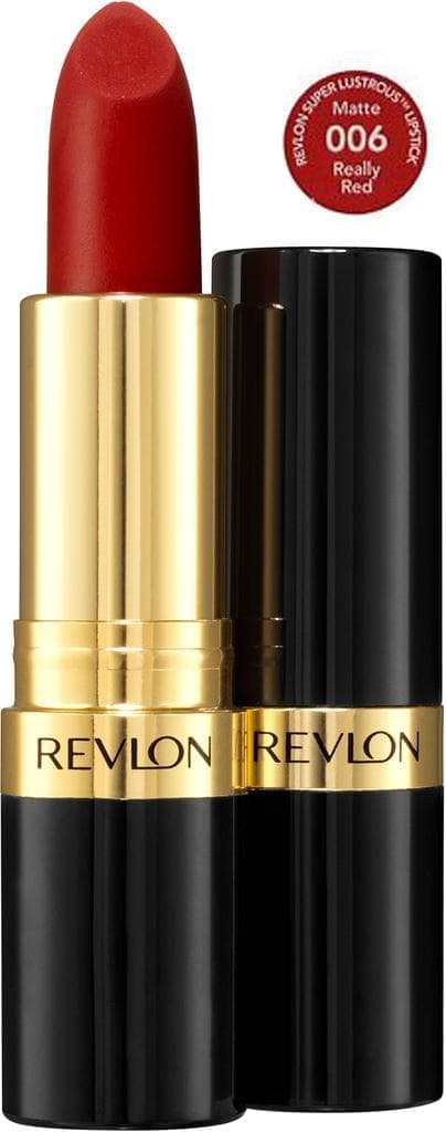 Revlon Super Lustrous MATTE Lipstick - 006 Really Red Matte
