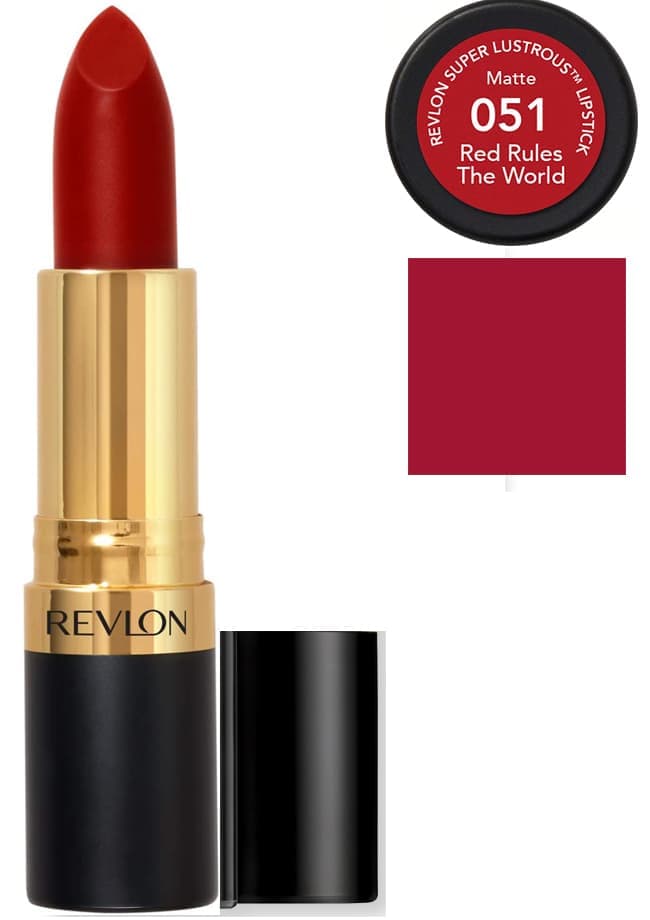 REVLON Bold Matte Lipstick - 051 Red Rules The World