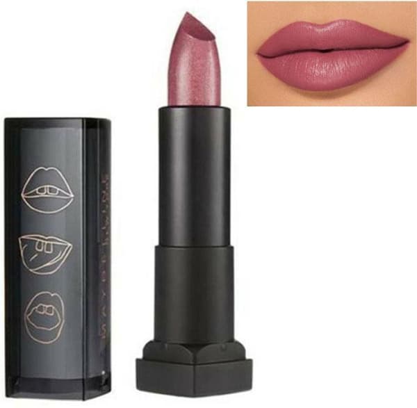 Maybelline Metallic Matte Lipstick-Platinum Rose