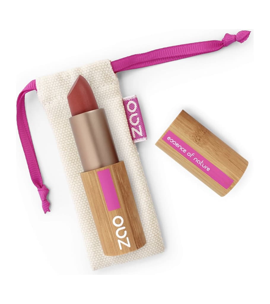 ZAO, Ekologiskt Matt Läppstift 463 Pink Red, 3,5 g