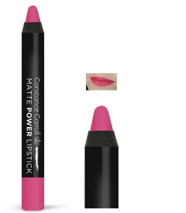 Constance Carroll Matte Power Lipstick Pencil-Raspberry Pink