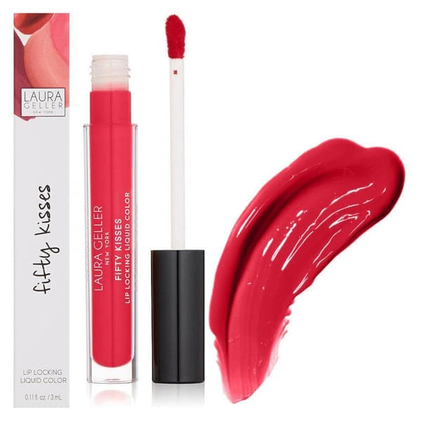 Laura Geller Fifty Kisses Satin Lip Color Liquid - Melon Crush