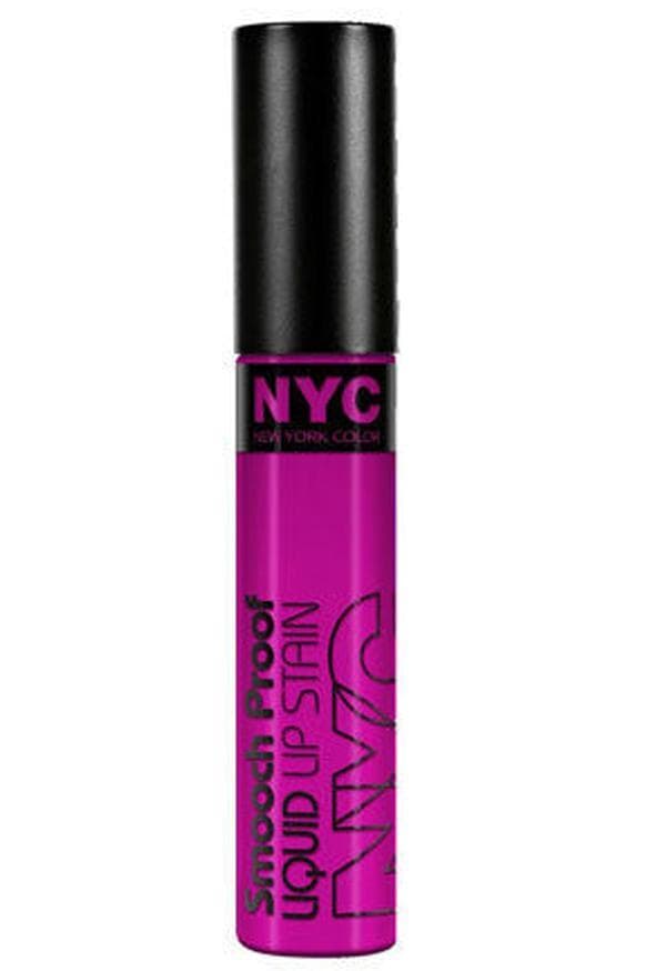 NYC Smooch Proof Liquid Lip Stain - 320 Unforgettable Fuchsia