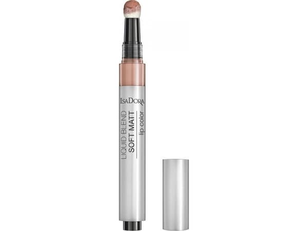 ISADORA_Liquid Color Blend Soft Matt liquid semi-matte lipstick 80 Toffee Pink 3ml