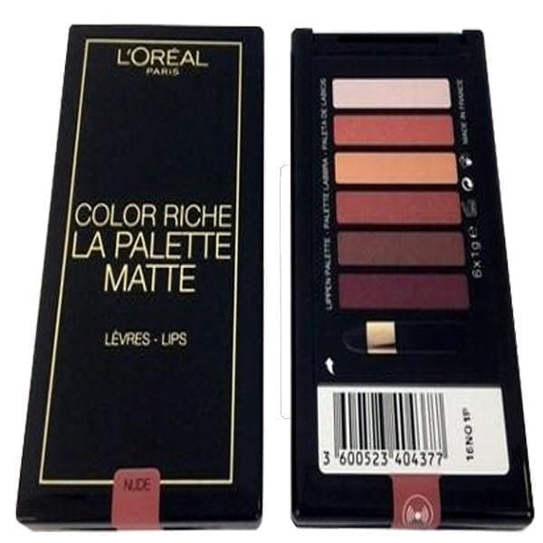 L'Oréal Paris Color Riche Lip Palette - Matte Nude