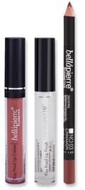 Miniatyrbild 3 av 4: Bellapierre Kiss Transfer-Proof Lip Collection Liquid Lipstick Kit - Muddy rose