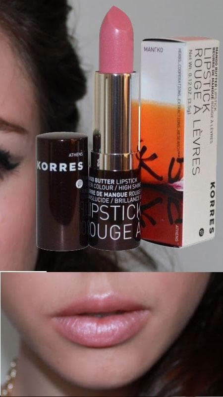 Korres Mango Butter Lipstick SPF10 - Frost Pink
