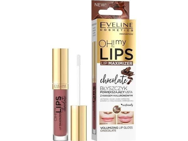 Eveline EVELINE huulikiilto Oh My Lip Maximizer suklaa