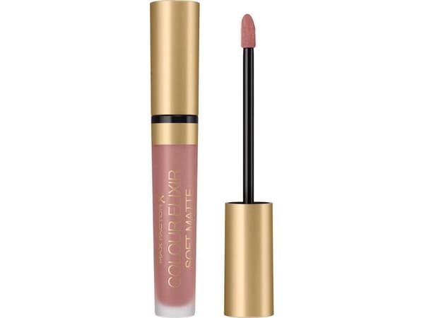MAX FACTOR Colour Elixir Soft Matte matowa szminka w płynie 005 Sand Cloud 4ml