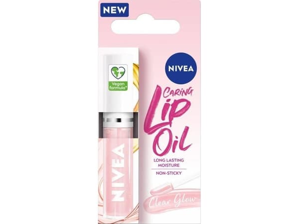 Nivea Caring Lip Oil Clear Glow 5.5 ml
