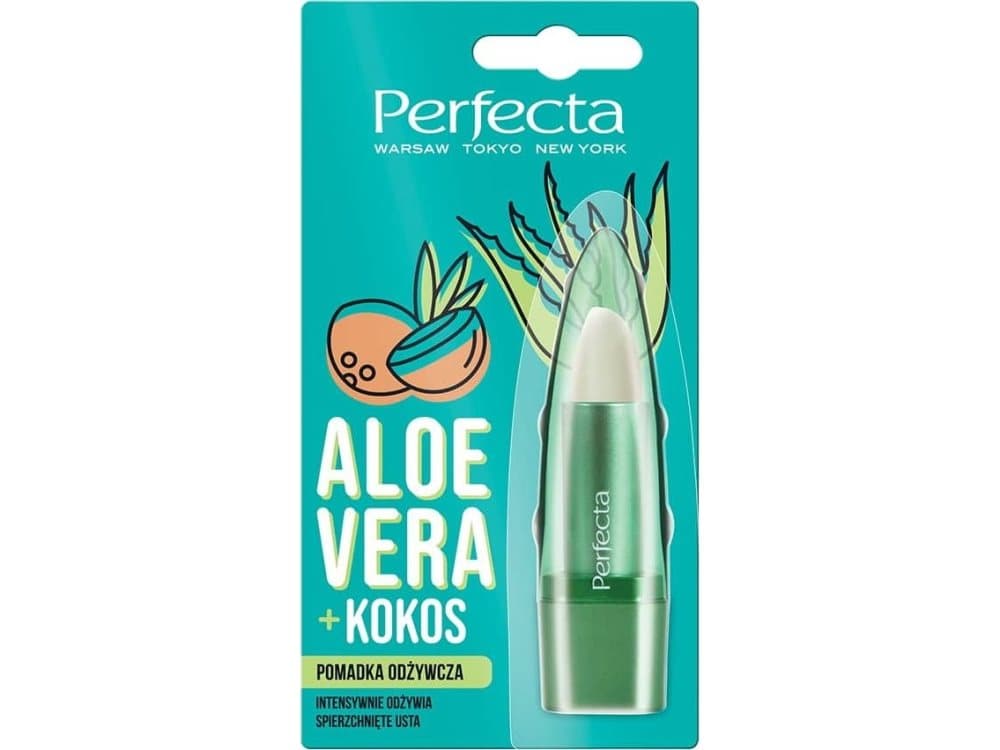 Perfecta Perfecta Nourishing lipstick Aloe Vera + Coconut 5g