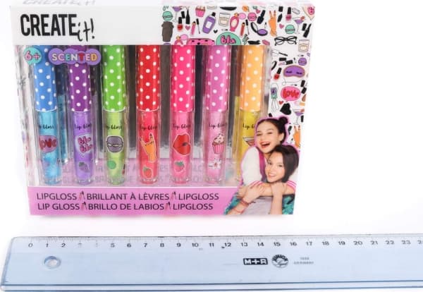 LAG DET! glitter leppestift 7stk 84144 /6