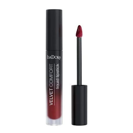 Isadora Velvet Comfort Liquid Lipstick Cranberry Love 64 - Läppstift