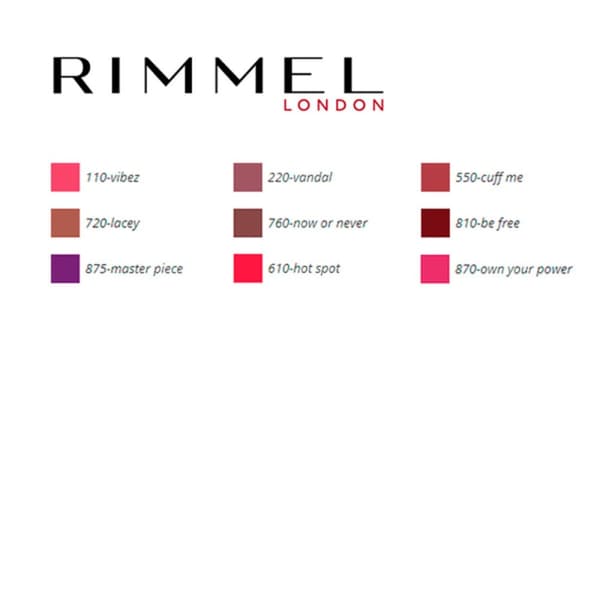 Lip Liner blyant Lip Art Graphic Rimmel London - 550 - cuff me