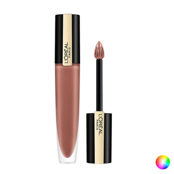 Lipgloss Rouge Signature Metallics L'Oreal Make Up (7 ml) - 205-fascinate 7 ml