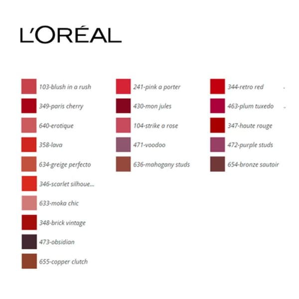 Skjønnhetstips Color Riche L'Oreal Make Up (4,8 g) 3,6 g - 655-copper clutch
