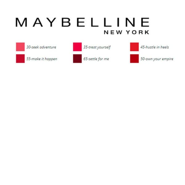 Skjønnhetstips Superstay Ink Maybelline - 65-settle for me