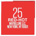 Miniatyrbilde 4 av 4: leppestift med glans Maybelline Superstay Vinyl Link 25-red-hot