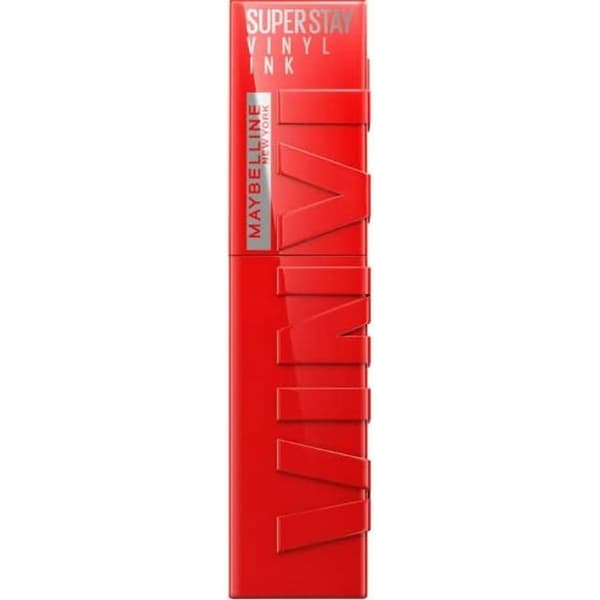 leppestift med glans Maybelline Superstay Vinyl Link 25-red-hot