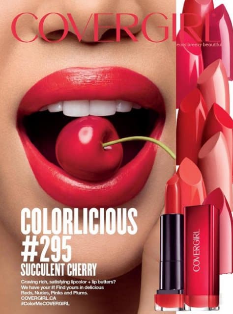 Covergirl Colorlicious Lipstick - 295 Succulent Cherry