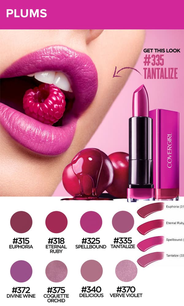 Covergirl Colorlicious Lipstick - 335 Tantalize