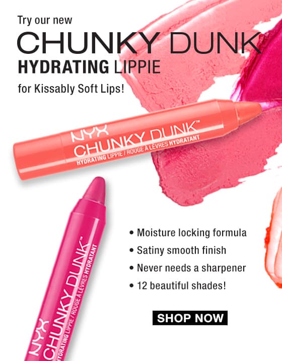 NYX Chunky Dunk Hydrating Lippie Penna - 08 Pink Bikini