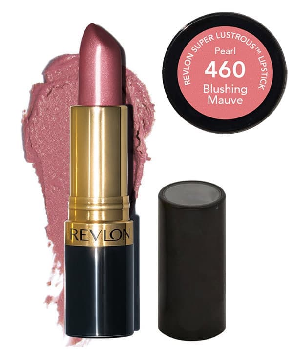 Revlon Super Lustrous PEARL Lipstick-460 Blushing Mauve
