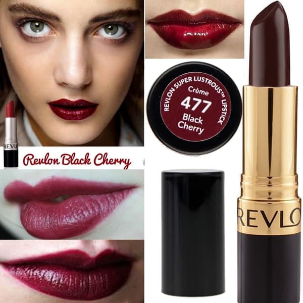 2st Revlon Super Lustrous Creme Lipstick-Black Cherry