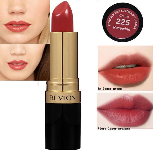 Revlon Super Lustrous Creme Lipstick - 225 Rosewine