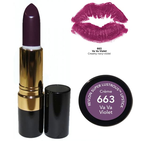 Revlon Super Lustrous CREME Lipstick - 663 Va Va Violet
