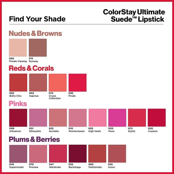 Revlon ColorStay Ultimate Suede Lipstick - 073 Stylist