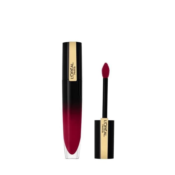 L'Oréal Paris - Lackerad flytande läppfläck - Brilliant Signature - Shade: Be Successful (314) - 6,4 ml
