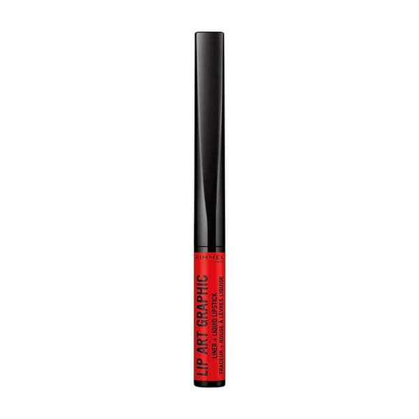 Rimmel - Lip Art Graphic Liquid Lipstick and Pencil - 860 Go Hard