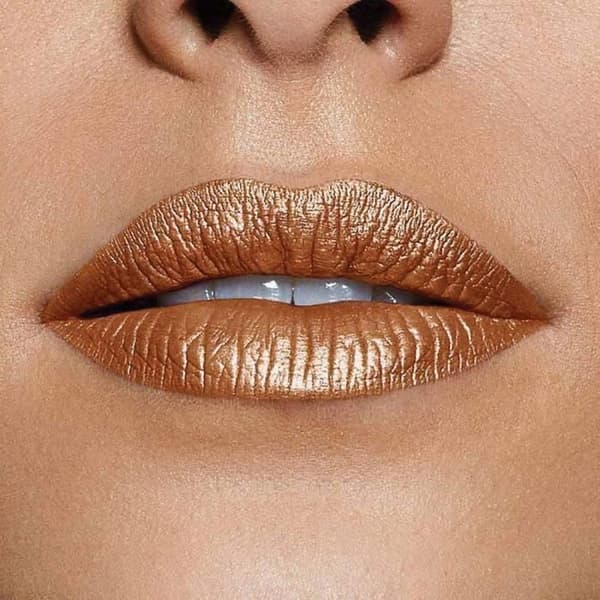 Läppstift - Gemey Maybelline - 90 Trident (Guld) - MATT Liquid - Metallic - Intensiv färg