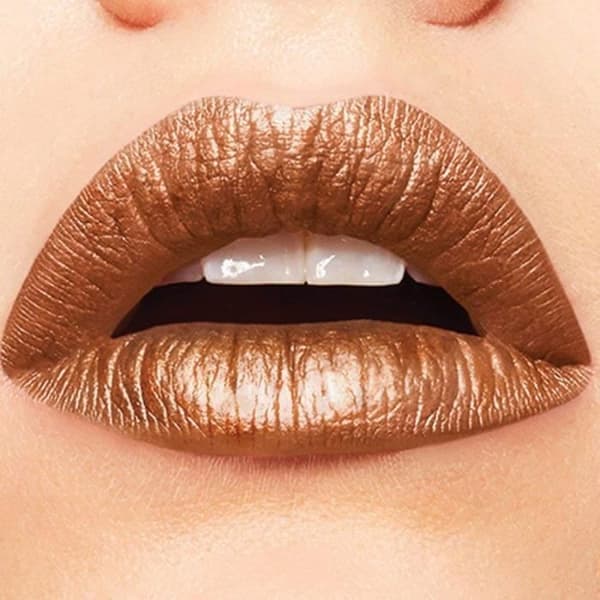 Läppstift - Gemey Maybelline - 90 Trident (Guld) - MATT Liquid - Metallic - Intensiv färg