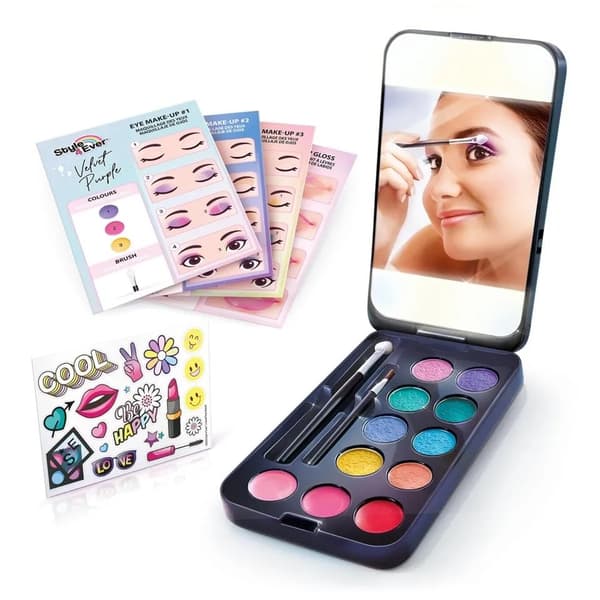 Style 4 Ever Mini Makeup Fodral med LED-lampa