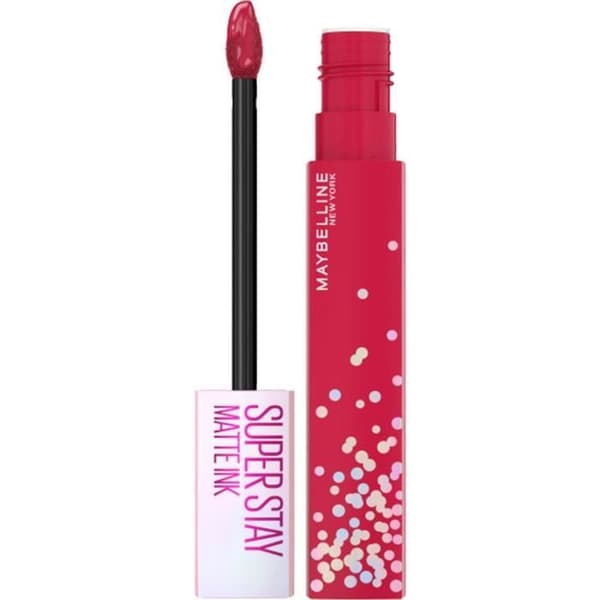MAYBELLINE NEW YORK Superstay Matte Ink Liquid Lipstick - Intense Longwear Matte - 390 Life party