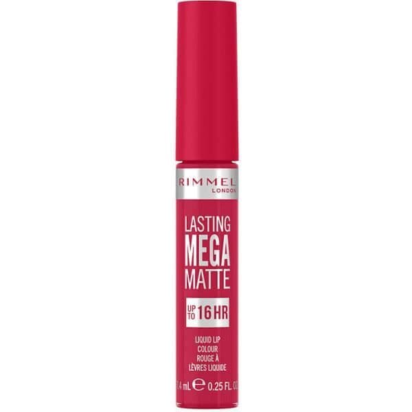 Rimmel London Lasting Mega Matte Liquid Lip Color 910-fuchsia Flush 74 Ml Unisex