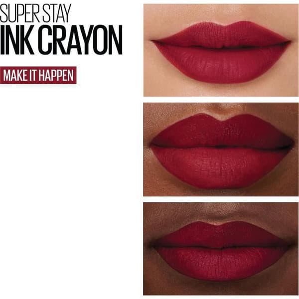 MAYBELLINE NEW YORK Superstay Ink Lipstick Pencil - Make It Happen (55)