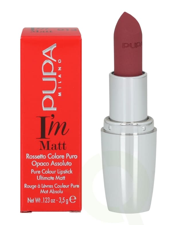 Pupa Milano Pupa I'M Matt Lipstick 3.5 gr #013 Brown Rose