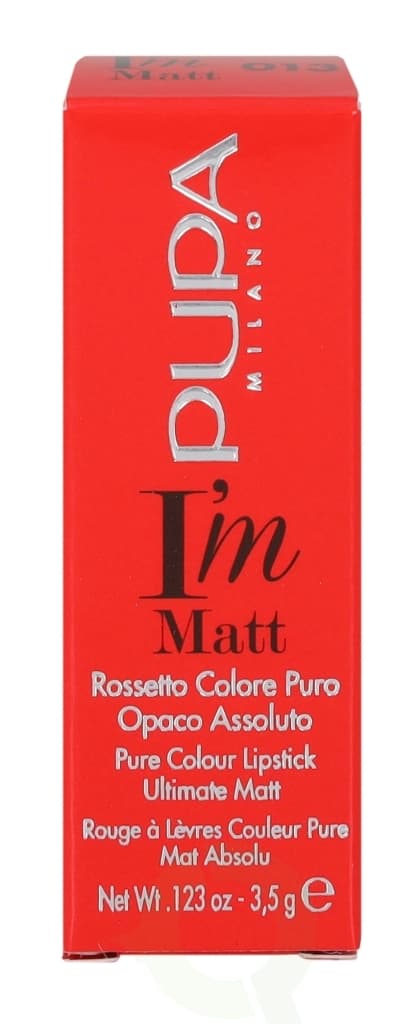 Pupa Milano Pupa I'M Matt Lipstick 3.5 gr #013 Brown Rose
