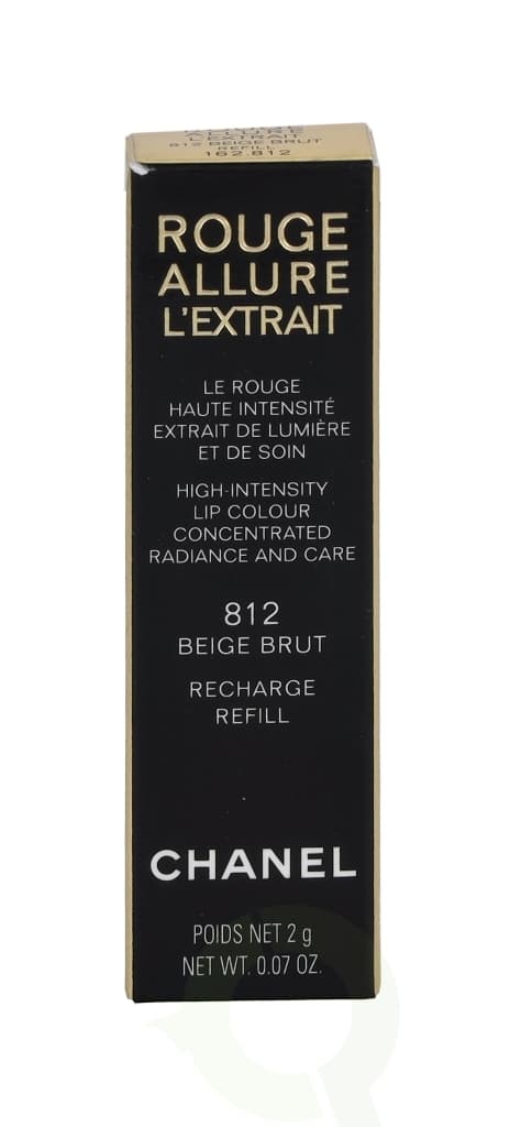Chanel Rouge Allure L'Extrait High In. Lip Colour - Recharge 2 gr #812 Beige Brut