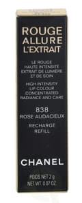 Miniatyrbild 4 av 4: Chanel Rouge Allure L'Extrait High In. Lip Colour - Recharge 2 gr #838 Rose Audacieux