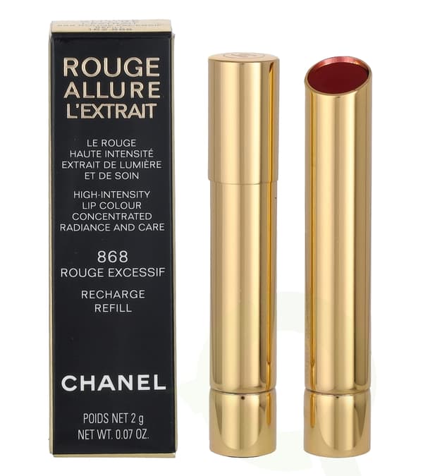 Chanel Rouge Allure L'Extrait High In. Leppefarge - Refill 2 gr #868 Rouge Excessif