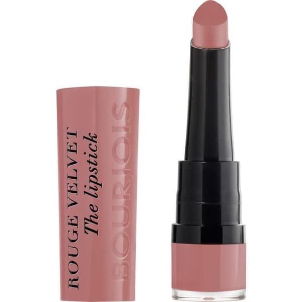 BOURJOIS Velvet The Lipstick läppstift - 02 Flaming'Rose - Intensiv matt färg och varar upp till 24 timmar