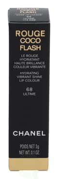 Pikkukuva 4 / 4: Chanel Rouge Coco Flash Hydrating Vibrant Shine Lip Colour 3 gr #68 Ultime